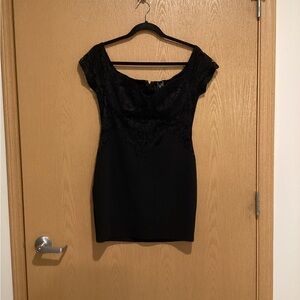 Windsor Black Lace Dress